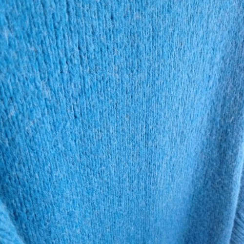 Knitted sweater dress intense blue, like new