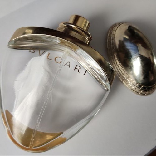Bvlgari cologne bottle used 9cm