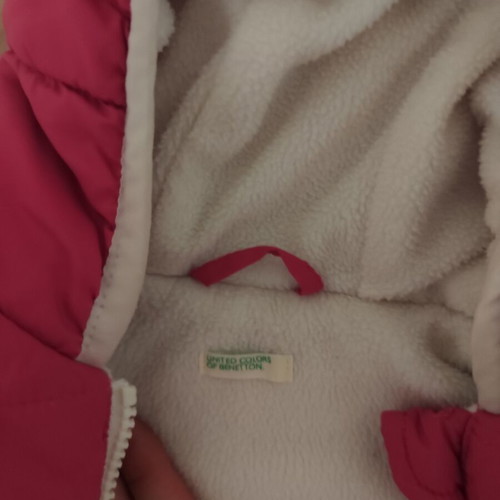 Benetton girls' jacket 6-9 months like new