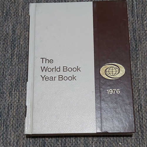 The World Book Year Book 1976 used