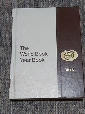 The World Book Year Book 1976 used