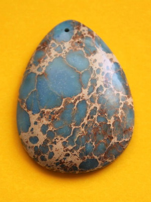 Magnesite for jewelry making, new, 50x37mm