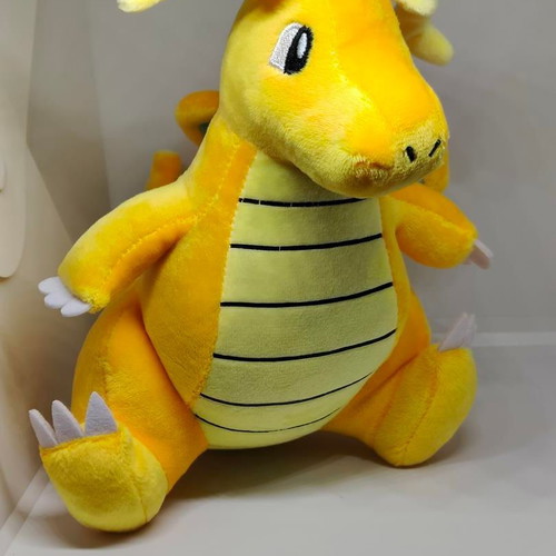 Pokemon Dragonite plush toy like new, yellow 20cm