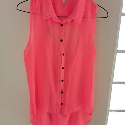 Bershka shirt pink size M like new