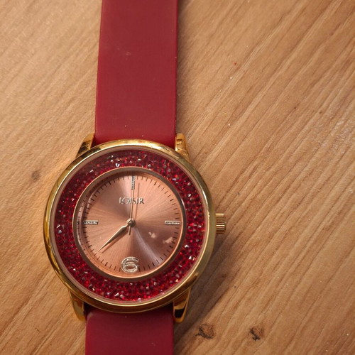 Loisir women's watch like new, red