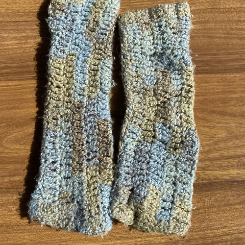 Woolen hand gaiters like new, handmade