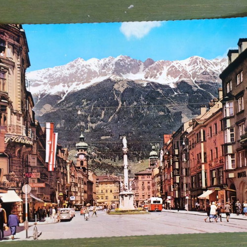 Cart postal card new, Innsbruck, 21×15 cm, 70 years old