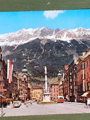 Cart postal card new, Innsbruck, 21×15 cm, 70 years old