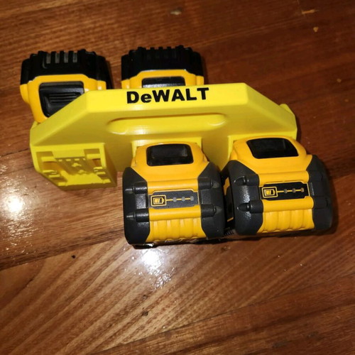 DeWalt battery holder 6-slot base made to order
