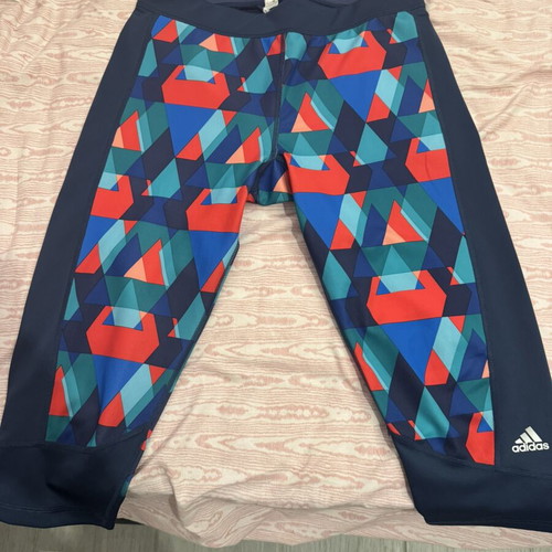 Adidas Techfit 3/4 leggings like new, multicolor, size L