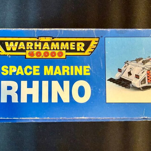 Warhammer 40,000 Space Marine Rhino used model 1990s