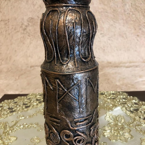 3D Decorative Vase Lenorma New Handmade 22 cm