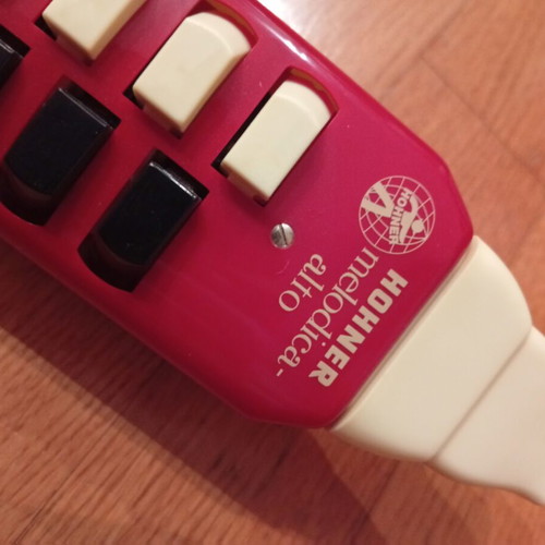 Melodica Hohner Alto Vintage New Old Stock Red Colour
