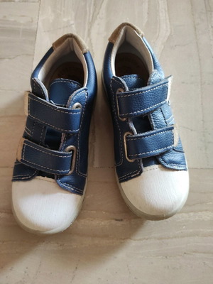 Παιδικά δερμάτινα παπούτσια Pepino νούμερο 27 σαν καινούργιο, μπλε