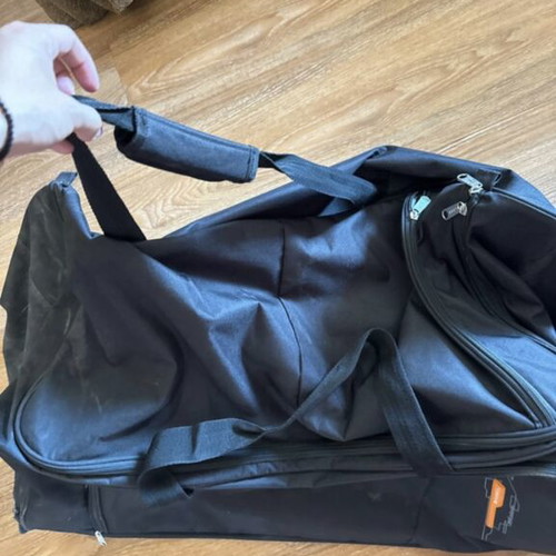 Travel sack suitcase, black