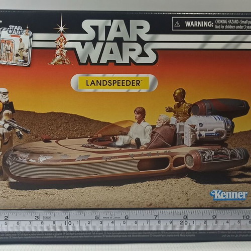 Star Wars Retro Collection A New Hope Landspeeder with Luke Skywalker new