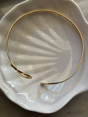 Necklace in snake shape new