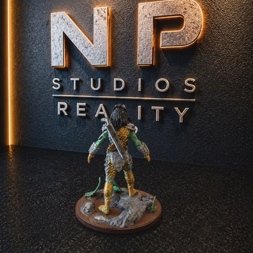Predator figure 12 cm painted by NP Studios Reality new