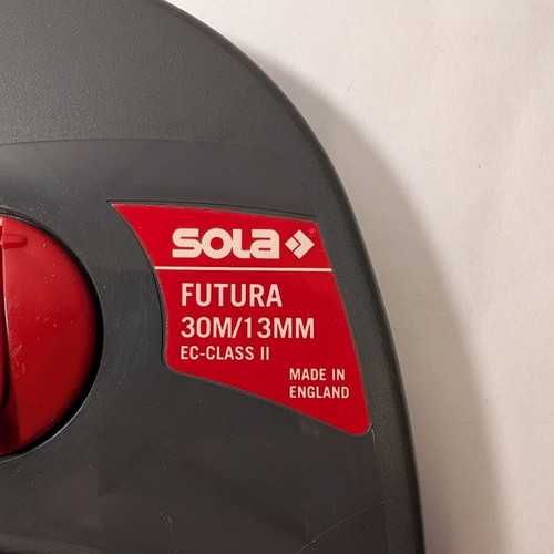 Sola Futura measuring tape 30m, width 13mm, used