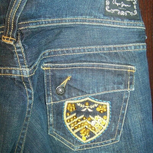 Pepe Jeans London Vintage Capri Cropped Denim Size 27 Brand New