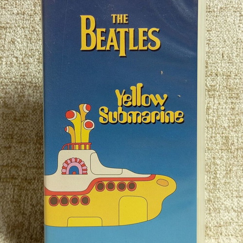The Beatles Yellow Submarine VHS tape