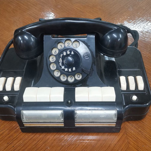 Soviet Vintage Bakelite Telephone KD-6 Director Used