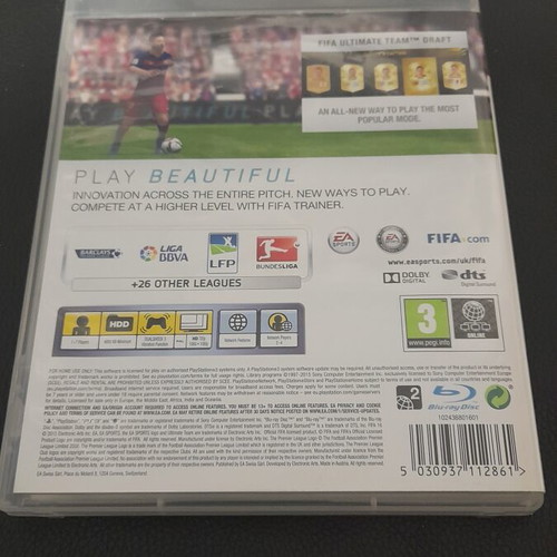 FIFA 16 PS3 game used, sports genre