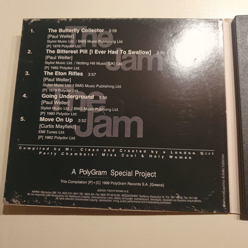 The Jam Polygraph Special Project 1999 CD new, rock