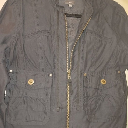 Mexx black spring jacket medium like new