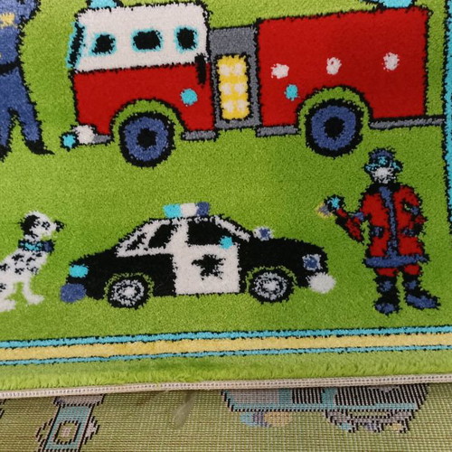 Children's bedroom rug set new with antistatic yarns