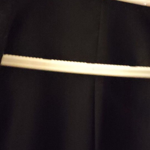 Carla C wool coat used, Italian, black, size M
