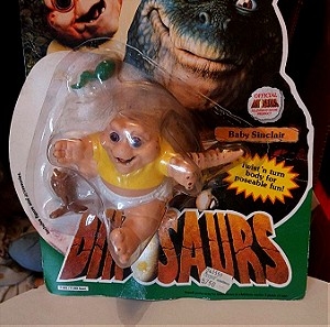 Πωλείται αυθεντική  αναμνηστική φιγούρα Hasbro Baby Sinclair από την κλασική σειρά "Dinosaurs"