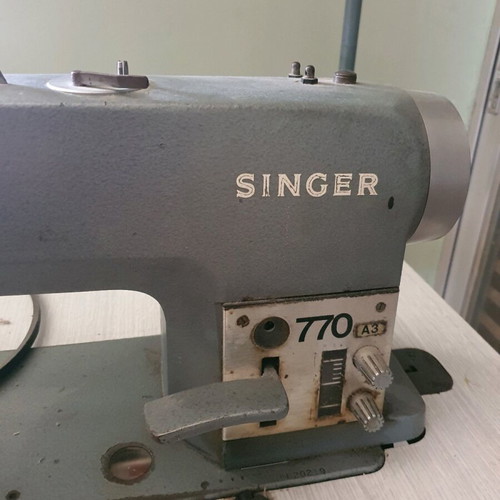 Singer antique sewing machine used