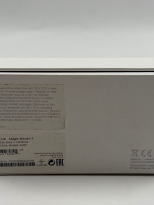 Apple Magic Mouse wireless multi-touch mouse used with box