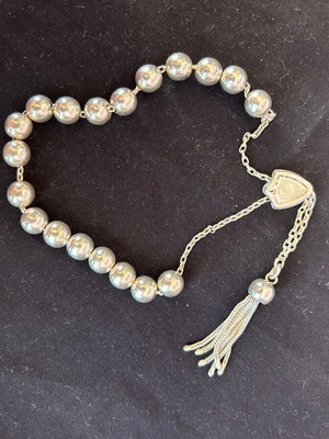 Silver 925 Worry Beads like new