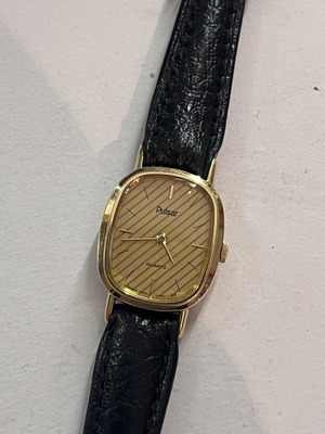 Pulsar Mini Vintage 12mm γυναικείο ρολόι σαν καινούργιο, χρυσαφί