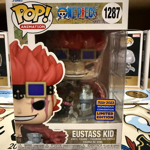 Funko Pop One Piece Eustass Kid 1287 like new, Wondercon 2023 Exclusive