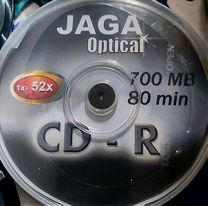 JAGA CD-r 80min/700mb 3.5e το ενα.