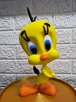 Tweety figure new with 3D printing