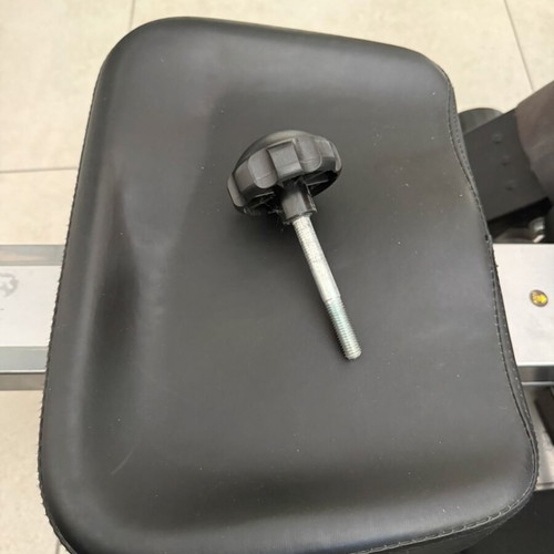 X-FIT rowing machine used with magnetic resistance and LCD display