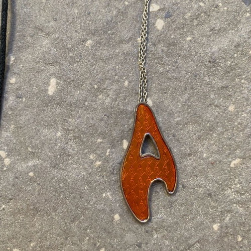 Set of 7 necklaces with various materials