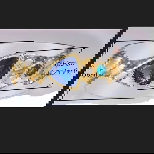 Сребърен пръстен размер 8 нов