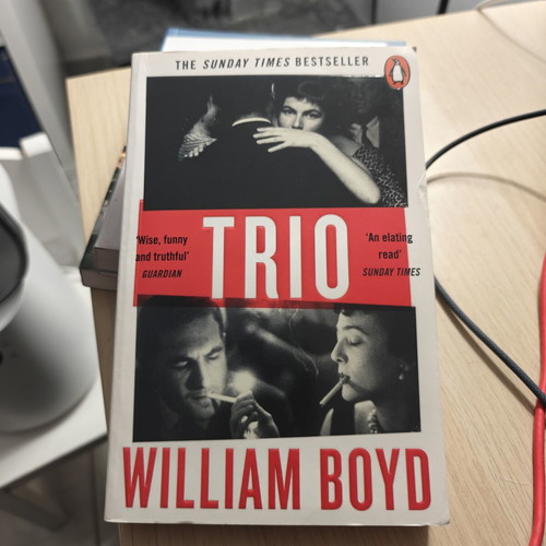 Trio by William Boyd Penguin book as new