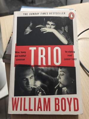 Trio by William Boyd Penguin book as new