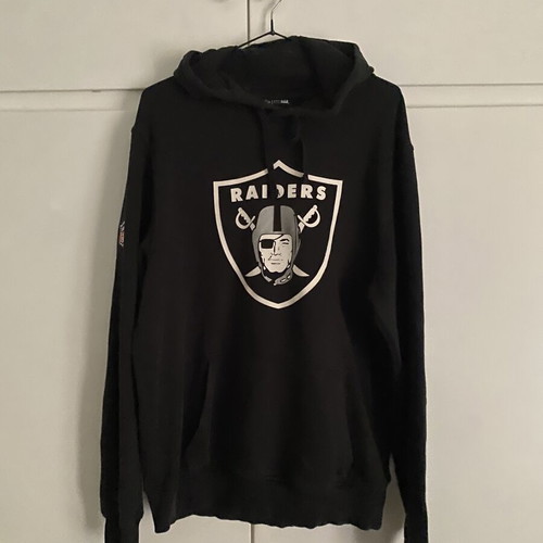 New Era Raiders NFL hoodie, authentic, black