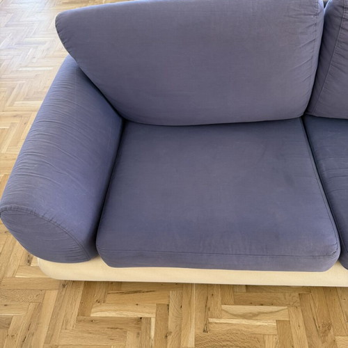 3-seater sofa used with cover and cushions