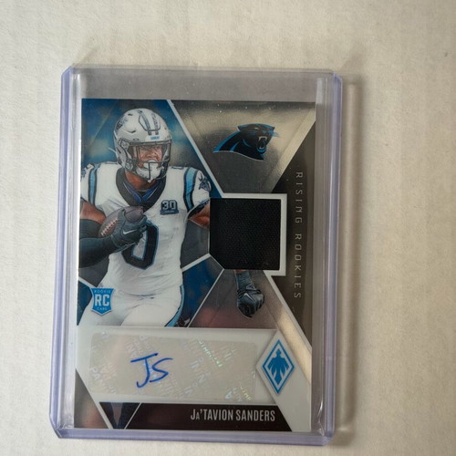 2024 Panini Phoenix Rising Rookie Auto Ja'Tavion Sanders RPA card new