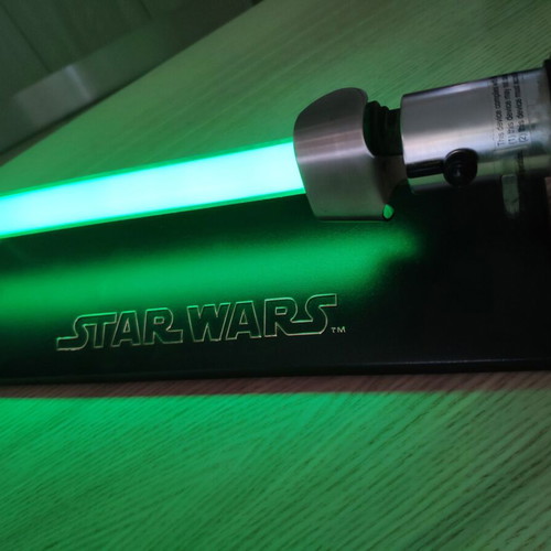 Yoda Lightsaber collectible used by Master Replicas Force FX