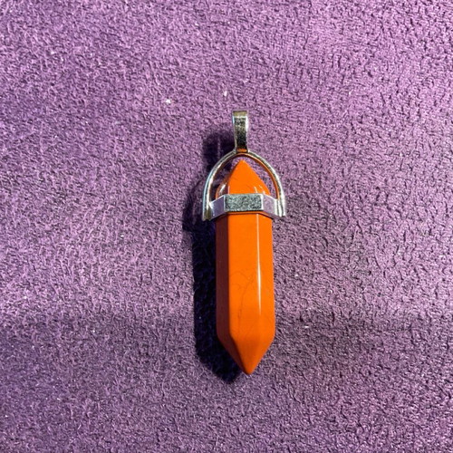 Red jasper pendant new