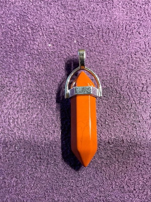 Red jasper pendant new